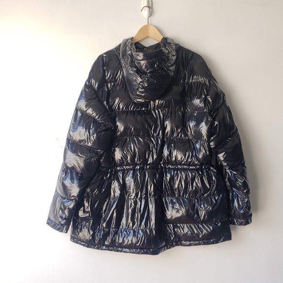Vintage GAP Y2K Missy Elliott Style Shiny Puffer - Picture 4 of 10